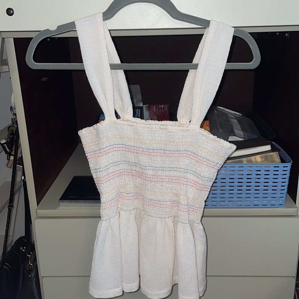 White madewell top